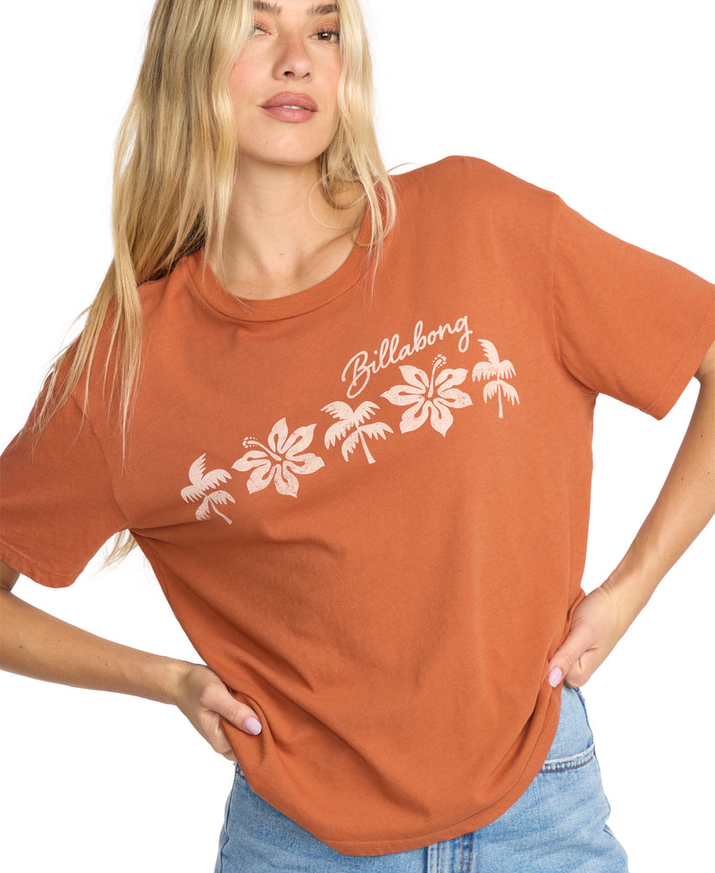 Women's Billabong Garden Keeper Babe T-Shirt - CNSO-SED