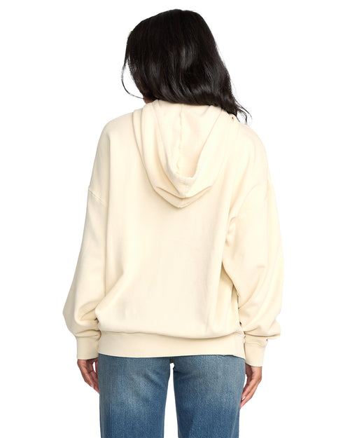 Women's Billabong Hi Tide Dip Hoodie - WCP-WHIT
