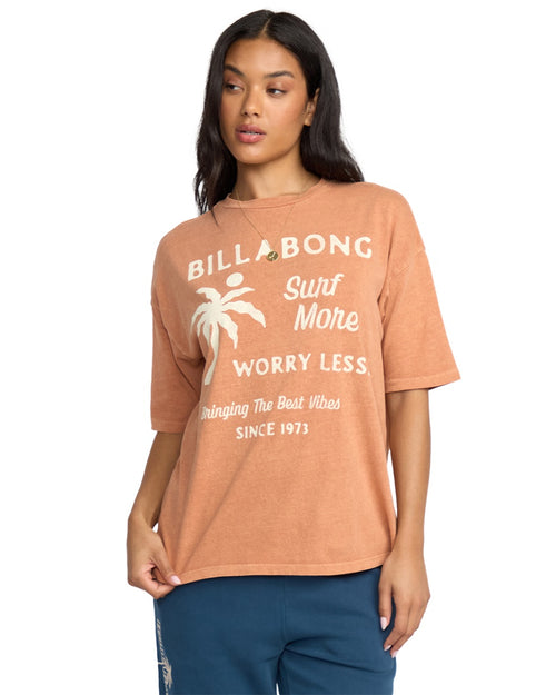 Women's Billabong Jumps In Water T-Shirt - CLTO-SUN