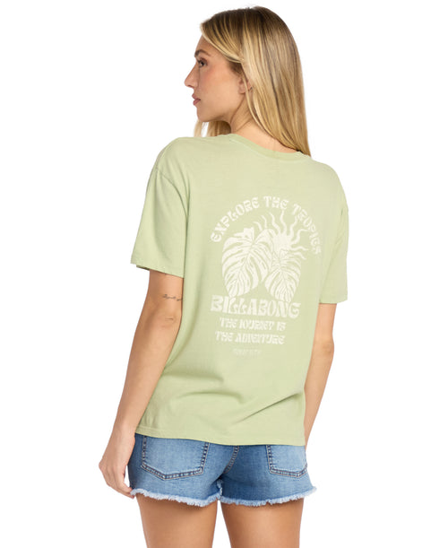 Women's Billabong Paradise Calling T-Shirt - GFMO-PIS