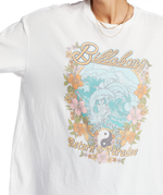 Women's Billabong Return To Paradise Boyfriend T-Shirt - SCS-SALT