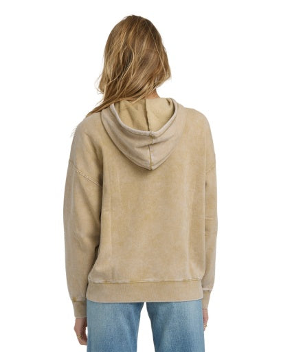 Women's Billabong Saltwashed Fleece Hoodie - GAH-GREE