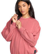 Women's Billabong So Sunny Kendal Fleece Sweatshirt - WGR-WGIN