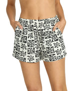 Women's Billabong Sun Fade Printed Short - BSD-BLAC