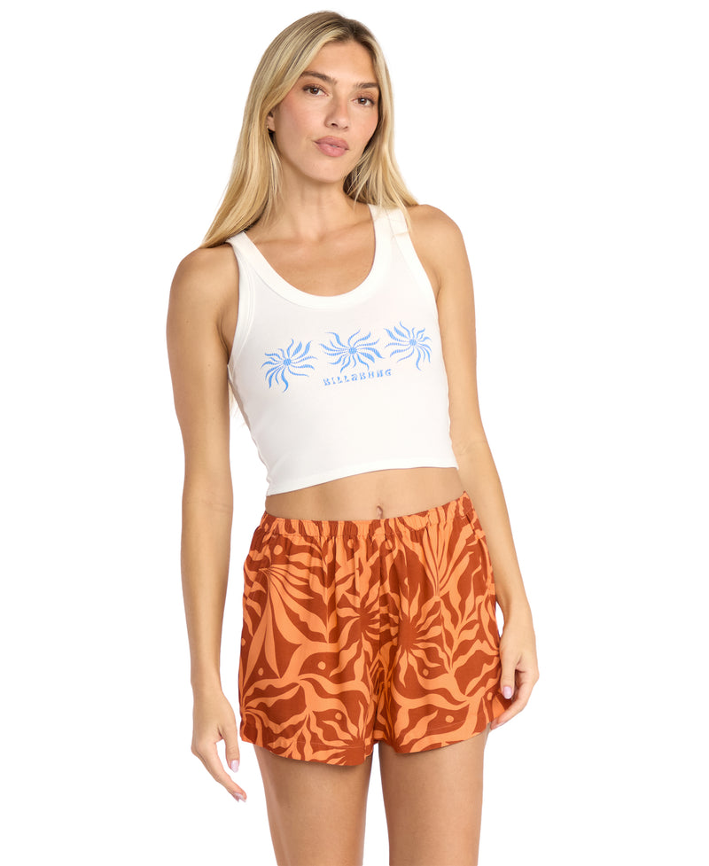 Women's Billabong Sun Fade Printed Short - NJYO-ORA