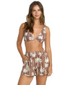 Women's Billabong Sun Fade Printed Short - NUT-NUTM