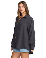 Women's Billabong Sweet Swell Button-up - BSD-BLAC