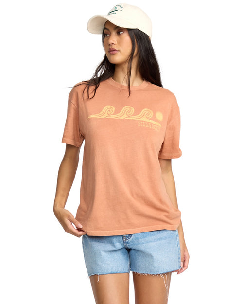 Women's Billabong Walking Fast T-Shirt - CLTO-SUN