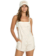 Women's Billabong Wild Pursuit Overall Shorts - RSB-ROSE