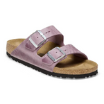 Women's Birkenstock Arizona Oiled Leather Sandal - Lavendar - LAVENDER