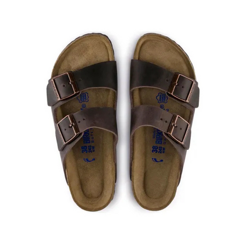 Women's Birkenstock Arizona Soft Footbed Oiled Leather - Habana - HABANA