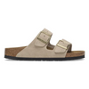 Women's Birkenstock Arizona Suede Leather Sandal - Sandcastle - SANDCAST