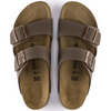 Women's Birkentock Arizona Birkibuc - Mocha - MOCHA