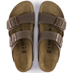 Women's Birkentock Arizona Birkibuc - Mocha - MOCHA