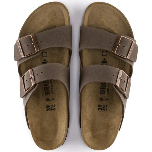 Women's Birkentock Arizona Birkibuc - Mocha - MOCHA