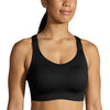 Women's Brooks Dare Racerback 2.0 Bra - 001 - BLACK