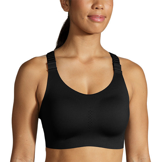 Women's Brooks Dare Racerback 2.0 Bra - 001 - BLACK