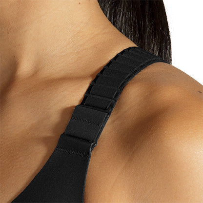 Women's Brooks Dare Racerback 2.0 Bra - 001 - BLACK