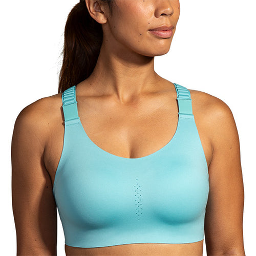 Women's Brooks Dare Racerback 2.0 Bra - 452AQUA