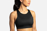 Women's Brooks Drive 3-Pocket Bra - 001 - BLACK