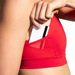 Women's Brooks Drive 3-Pocket Bra - 653SALSA