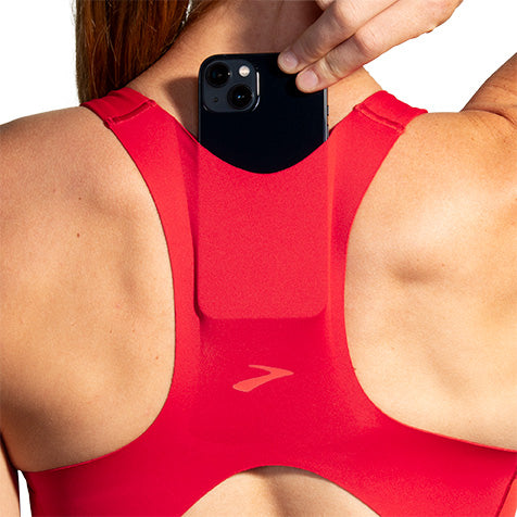 Women's Brooks Drive 3-Pocket Bra - 653SALSA