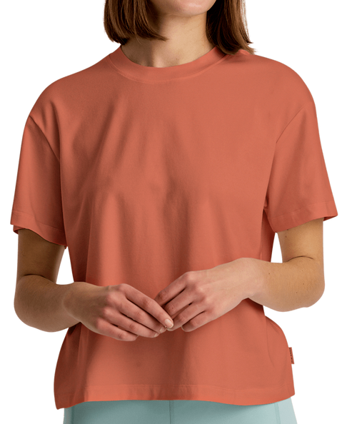 Women's Free Fly Bamboo Boxy T-Shirt - 627REDWO