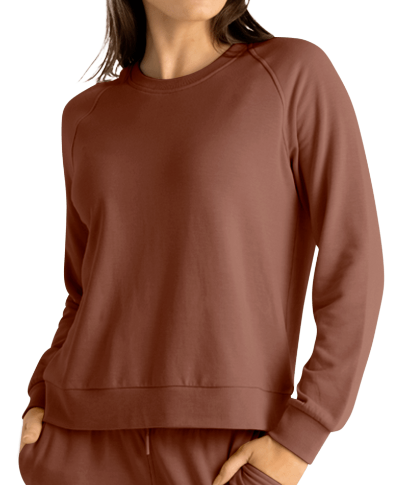 Women's Free Fly Bamboo Lightweight Crew - 648NUTME