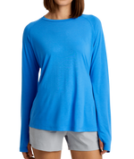 Women's Free Fly Bamboo Lightweight Longsleeve - 460SBLUE