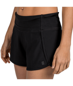 Women's Free Fly Bamboo Lined Breeze 4" Short - 101BLACK