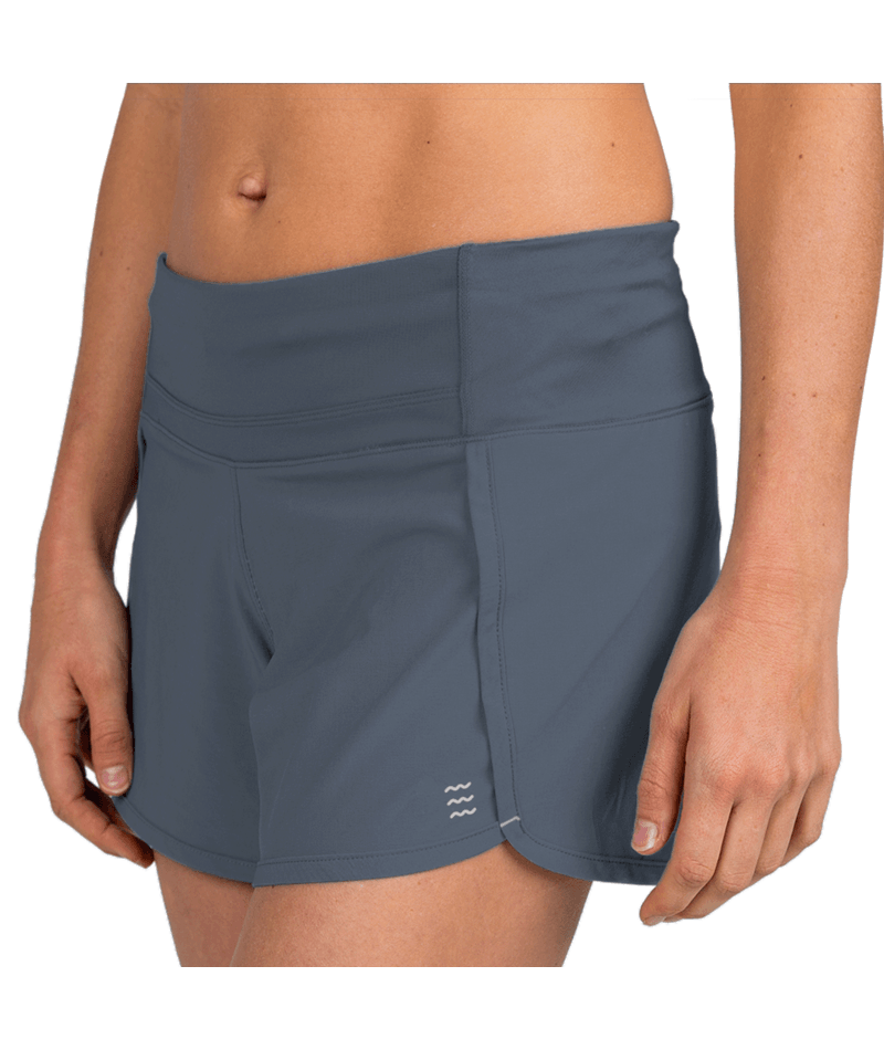 Women's Free Fly Bamboo Lined Breeze 4" Short - 113BLUED