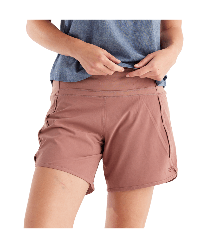 Women's Free Fly Bamboo Lined Breeze 6" Short - 628LSANG