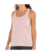 Women's Free Fly Bamboo Motion Rb Tank Top - 118HPINK