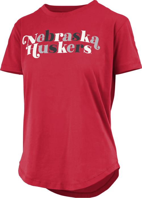 Women's Nebraska Huskers Briza T-Shirt - RED