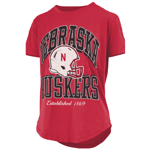 Women's Nebraska Huskers Cavelli T-Shirt - RED