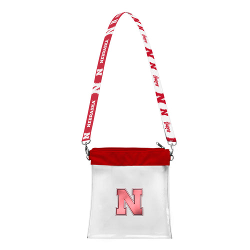 Women's Nebraska Huskers Clear Satchelette - UNEB