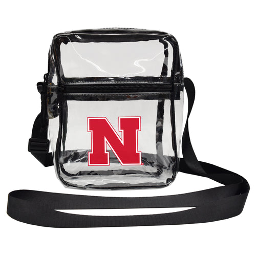 Women's Nebraska Huskers Clear Sideline Purse - UNEB
