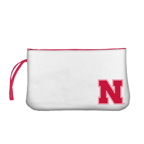 Women's Nebraska Huskers Clear Wristlet - NEBRASKA