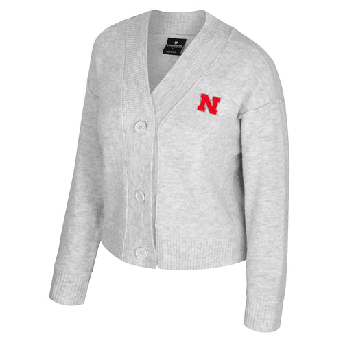 Women's Nebraska Huskers Emily Cardigan Sweater - NEBRASKA