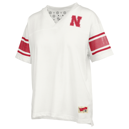 Women's Nebraska Huskers Fan Day T-Shirt - WHT - NEBRASKA