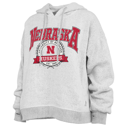 Women's Nebraska Huskers Gibraltar Salina Fleece Hoodie - OAT-NEBR