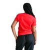 Women's Nebraska Huskers Hanson Brushed T-Shirt - RED