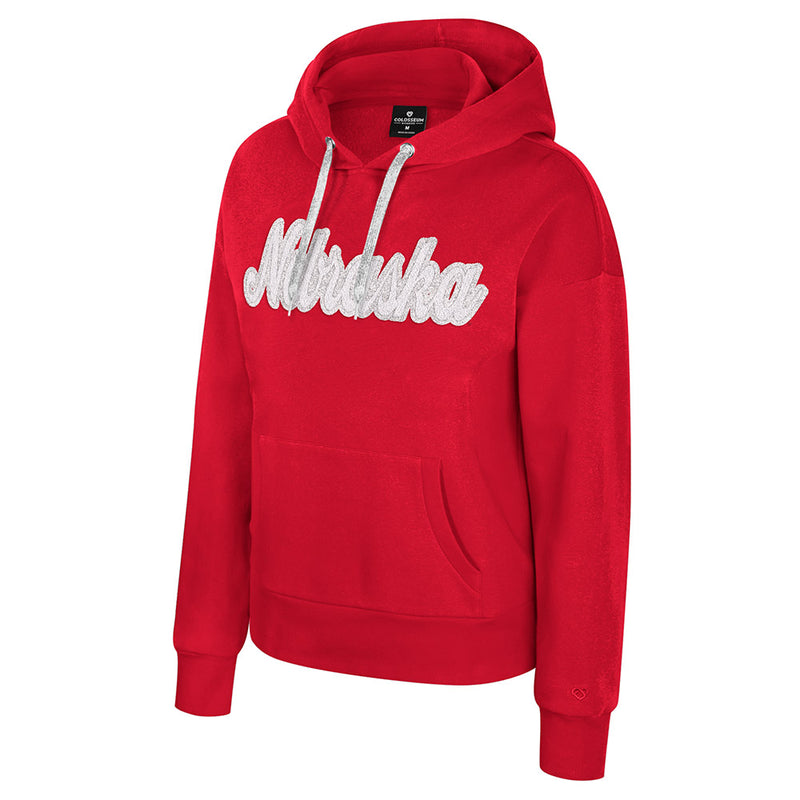 Women's Nebraska Huskers Jazz Club Fleece Hoodie - NEBRASKA