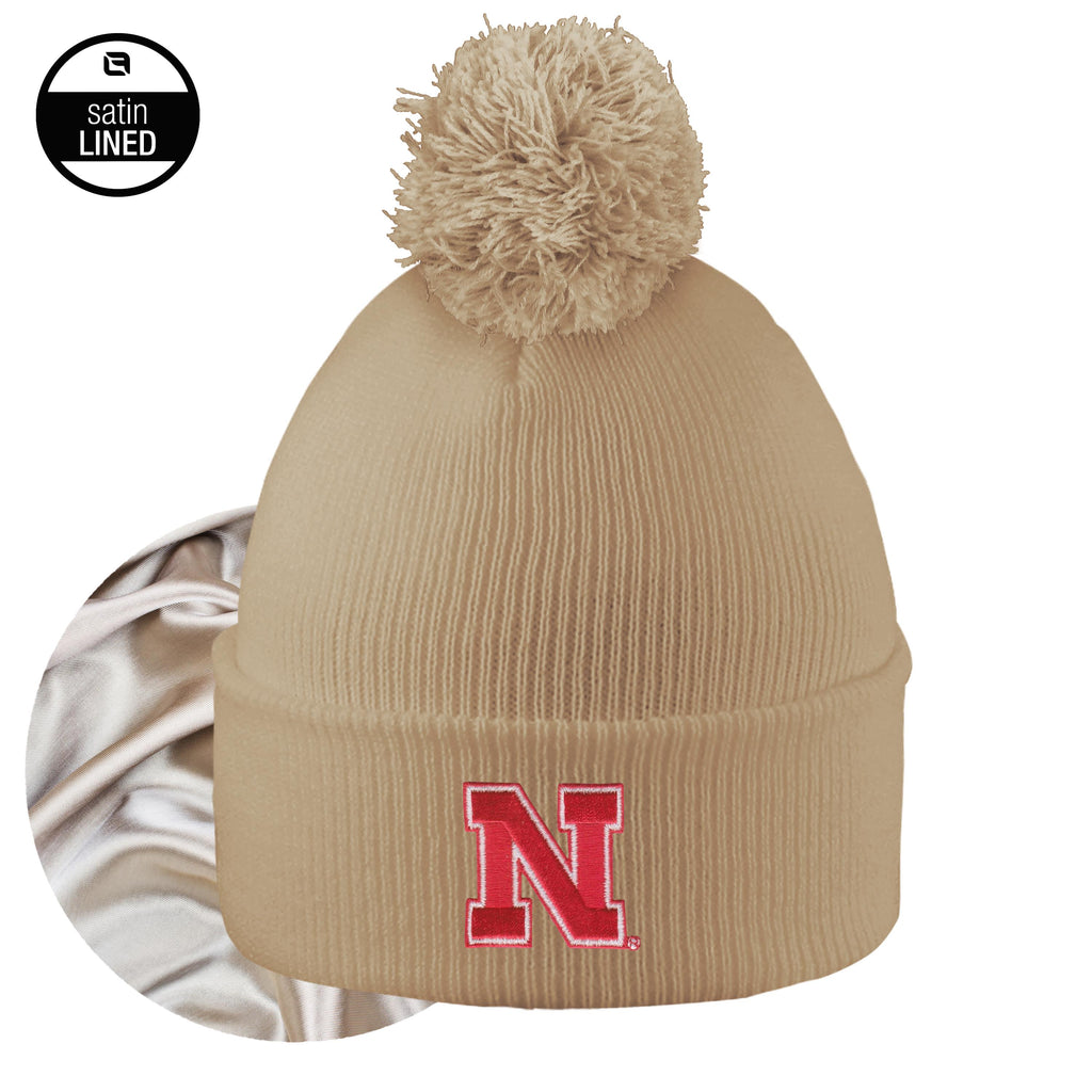 Women's Nebraska Huskers Monroe Pom Beanie – eSportingEdge