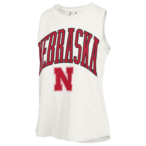 Women's Nebraska Huskers Nelson Tank Top - WHT - NEBRASKA
