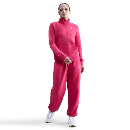 Women's Nike 1/2 Zip Fleece - 666RSHPK