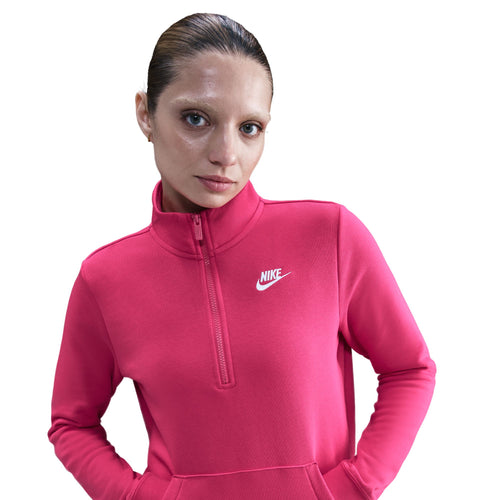 Women's Nike 1/2 Zip Fleece - 666RSHPK
