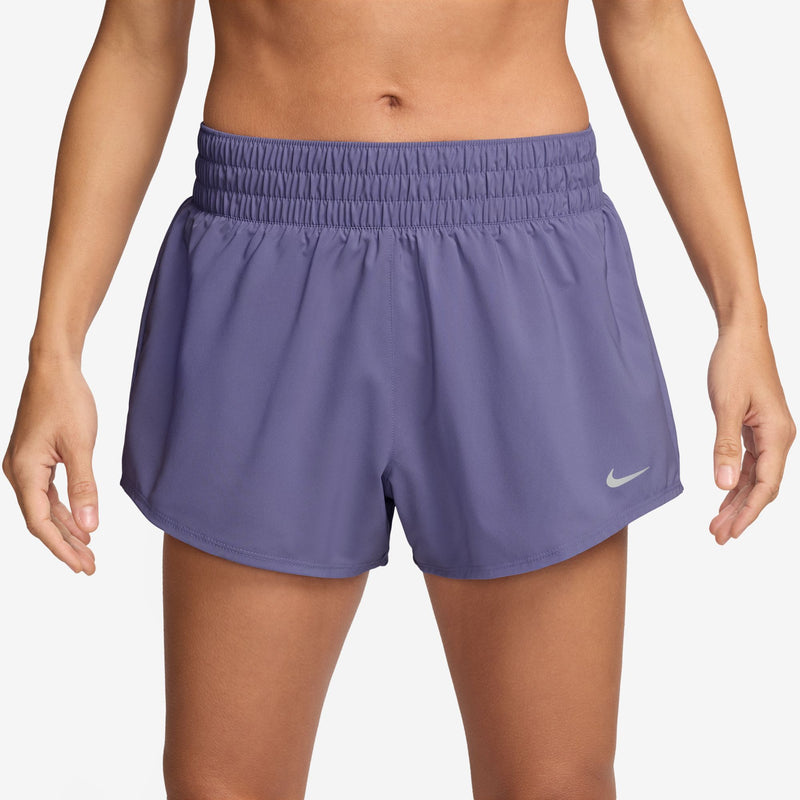 Women's Nike 3" Dri-FIT One Shorts - 527 - DUSTY AMETHYST
