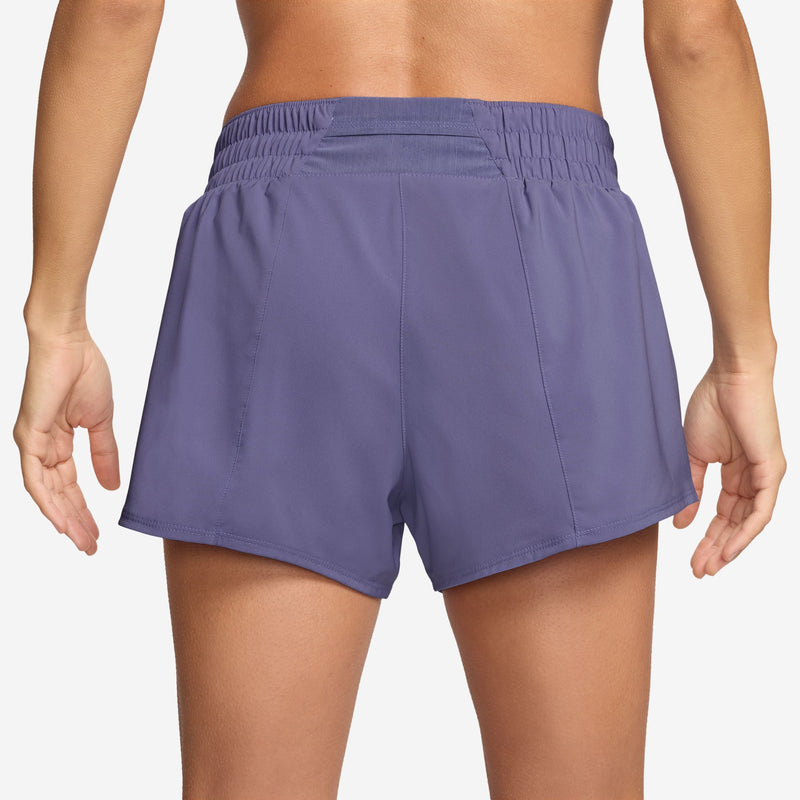 Women's Nike 3" Dri-FIT One Shorts - 527 - DUSTY AMETHYST