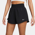 Women's Nike 3" One High-Waisted 2-In-1 Short - 010 - BLACK